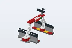 Mid-build preview of Finish Line & Podium