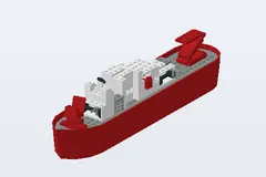 Mid-build preview of Fire Boat