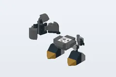 Mid-build preview of Krader