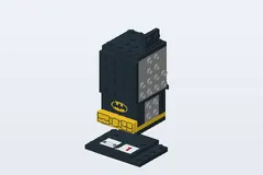 Mid-build preview of Batman