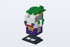 Mid-build preview of The Joker