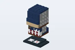 Mid-build preview of Captain America