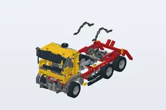 Mid-build preview of Container Truck