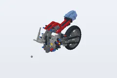 Mid-build preview of Street Motorcycle