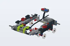 Mid-build preview of RC Tracked Racer