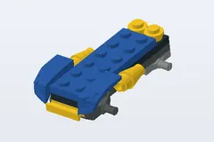 Mid-build preview of Blue Racer