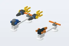 Mid-build preview of Sebulba's Podracer & Anakin's Podracer - Mini