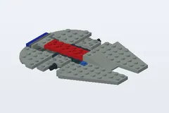 Mid-build preview of Millennium Falcon - Mini
