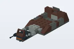 Mid-build preview of Trade Federation MTT - Mini