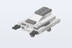 Mid-build preview of Imperial Shuttle - Mini
