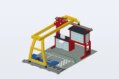 Mid-build preview of Cargo Station