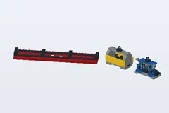 Mid-build preview of Freight and Crane Railway