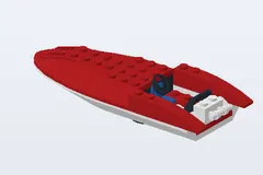 Mid-build preview of Speed Boat