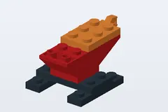 Mid-build preview of Helicopter