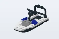 Mid-build preview of Police Jet Ski
