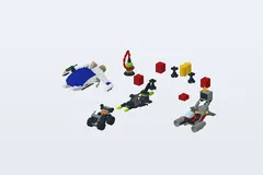 Mid-build preview of Squidman's Pitstop - Limited Edition