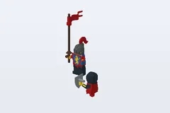 Mid-build preview of Jousting Knights