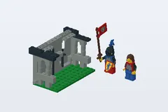 Mid-build preview of Armor Shop