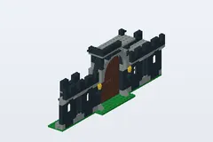 Mid-build preview of Knight's Stronghold