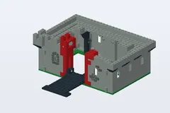 Mid-build preview of Knight's Castle