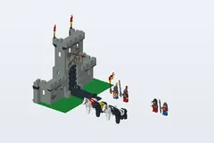 Mid-build preview of King's Castle