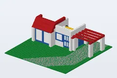 Mid-build preview of Vacation House