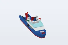 Mid-build preview of Coastal Cutter