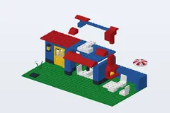 Mid-build preview of Town House