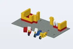 Mid-build preview of Motorcycle Shop