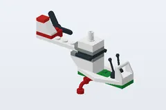 Mid-build preview of Stunt Copter