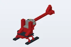 Mid-build preview of Flame Chaser