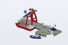 Mid-build preview of Launch & Load Seaport