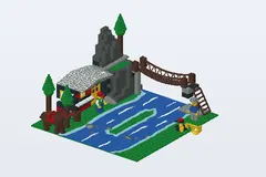 Mid-build preview of Rocky River Retreat