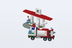 Mid-build preview of Gas Stop Shop