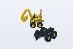 Mid-build preview of Dig 'N' Dump