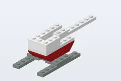 Mid-build preview of Rescue Helicopter