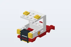 Mid-build preview of Shell Tow Truck