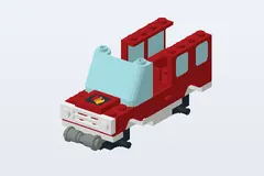 Mid-build preview of Fire Truck