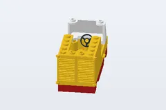 Mid-build preview of Post Office Van