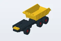 Mid-build preview of Construction Truck