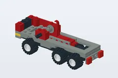 Mid-build preview of Recycle Truck