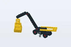 Mid-build preview of Pneumatic Crane