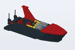 Mid-build preview of Dark Shark