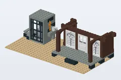 Mid-build preview of Sheriff's Lock-Up