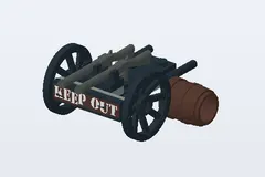 Mid-build preview of Bandit's Wheelgun (Boxed)