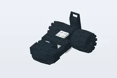 Mid-build preview of Tri-Wheeled Tyrax