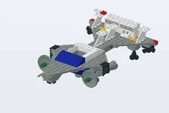 Mid-build preview of Star Fleet Voyager