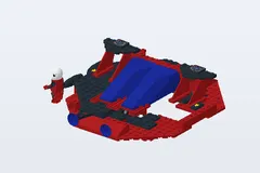 Mid-build preview of Saucer Centurion