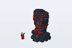 Mid-build preview of Robo-Guardian
