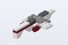 Mid-build preview of ARC-170 Starfighter - Mini